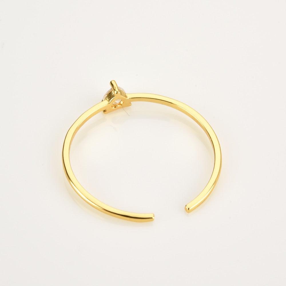 Anillo Heart Black