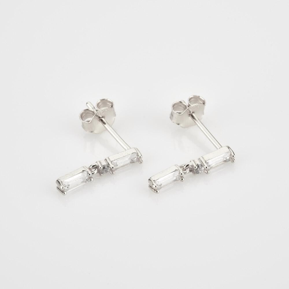 Orecchini Vinni White Argento