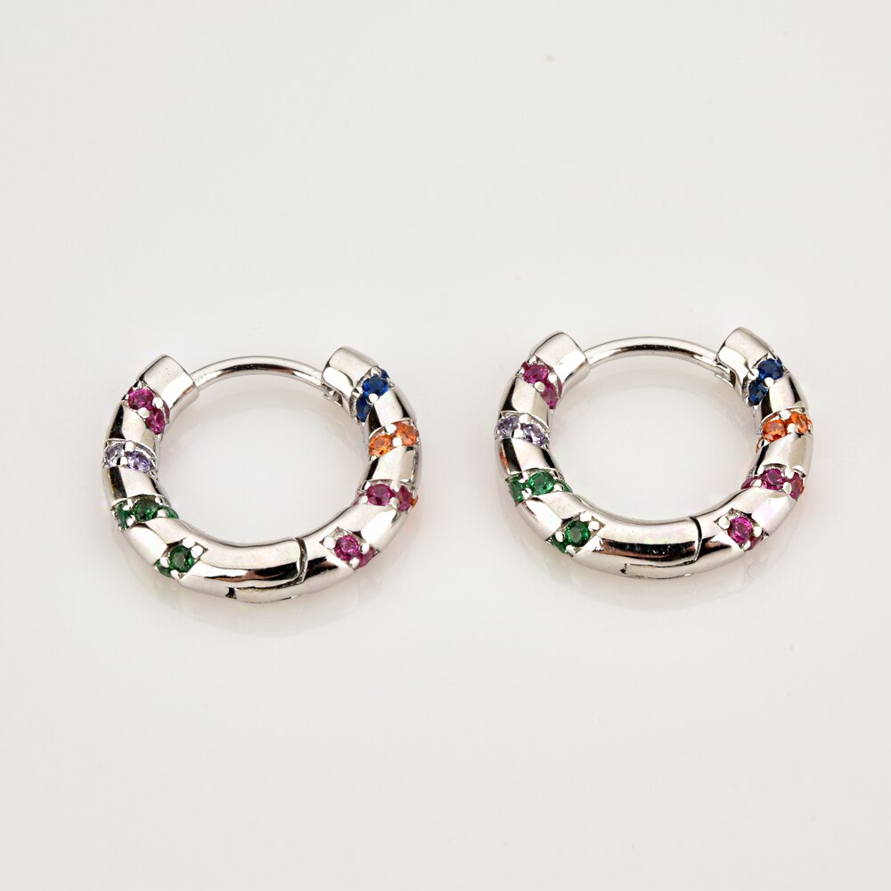 Orecchini Colorful Neila Argento