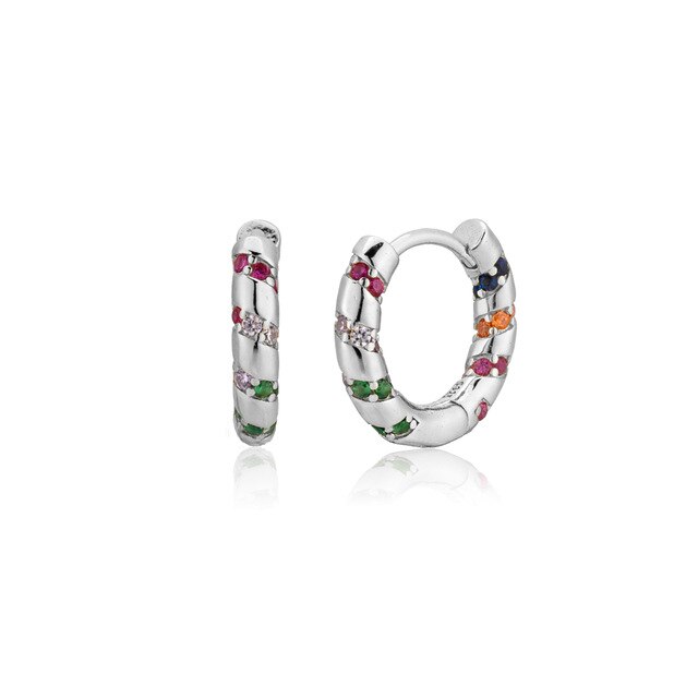 Orecchini Colorful Neila Argento
