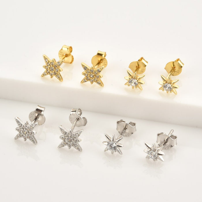 Pendientes Stella Oro