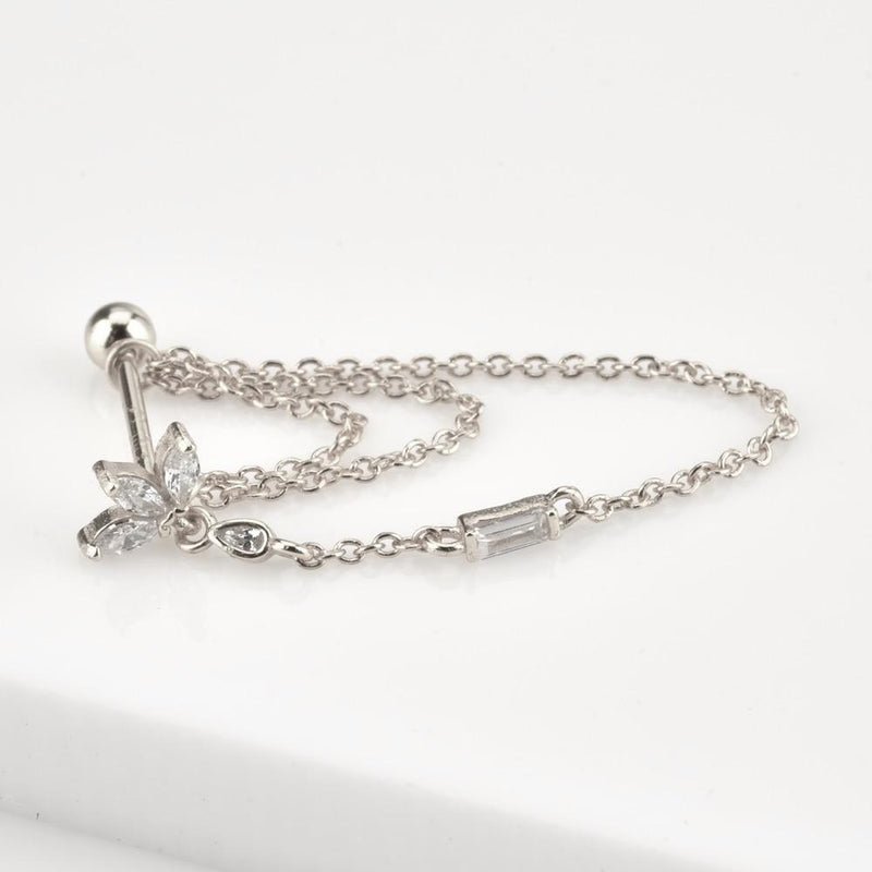 Orecchini Jasmine Argento
