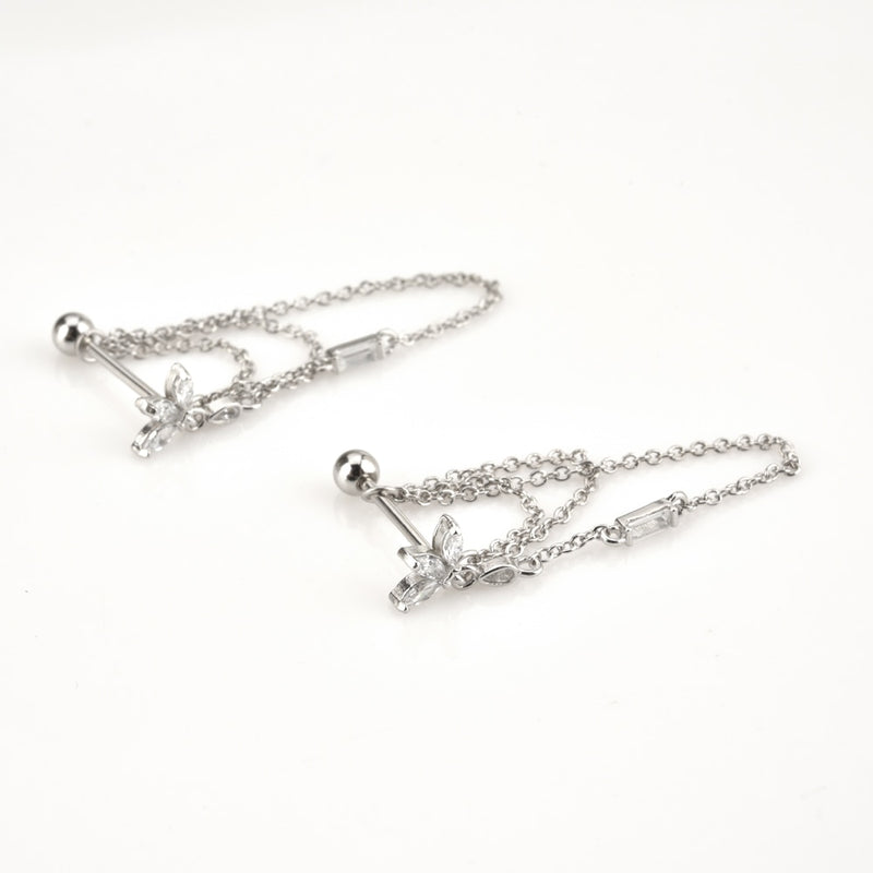 Orecchini Jasmine Argento