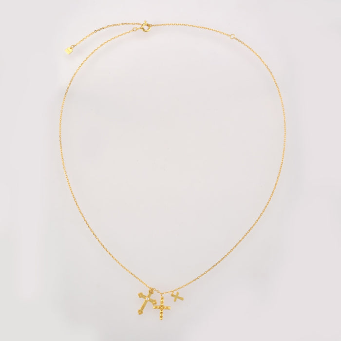 Collana Croce Oro