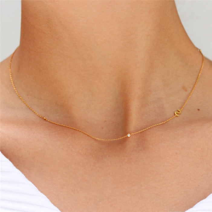 Collana Basic Iniziale Oro