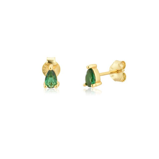 Orecchini Green Gota Oro
