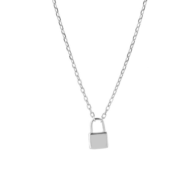 Collare Lock Argento