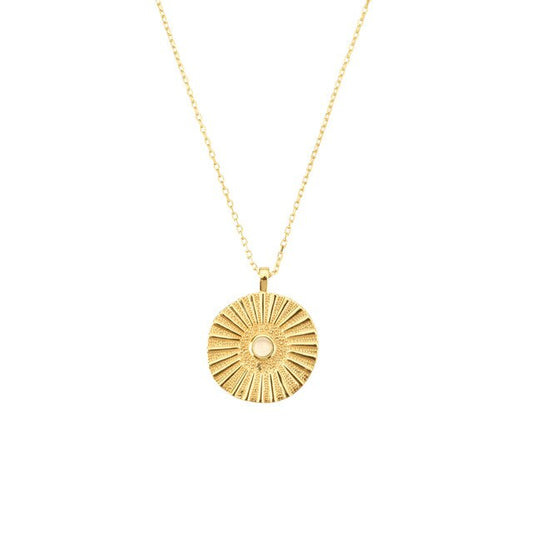 Collana Runa Bianca Oro
