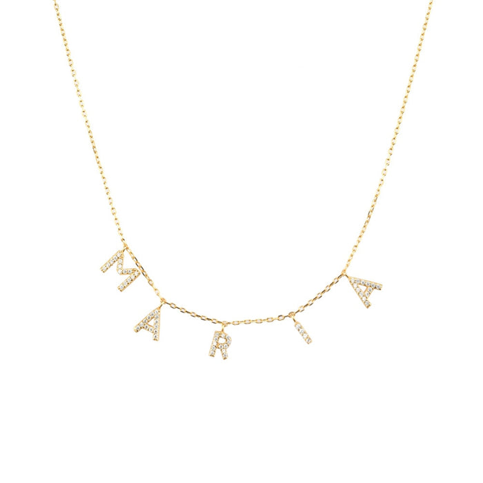 Collana Shiny Personalizzata Oro