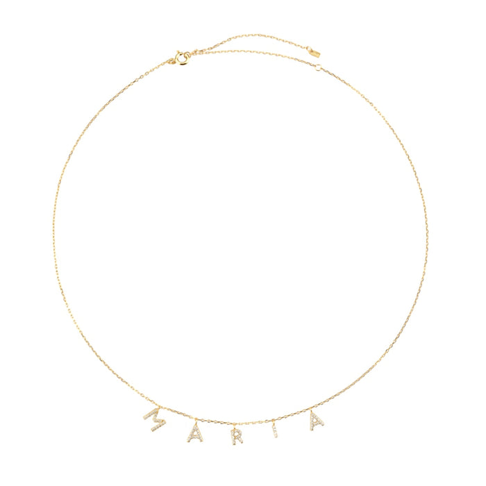 Collana Shiny Personalizzata Oro