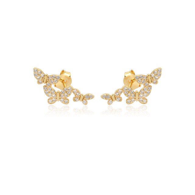 Orecchini White Fairy Oro