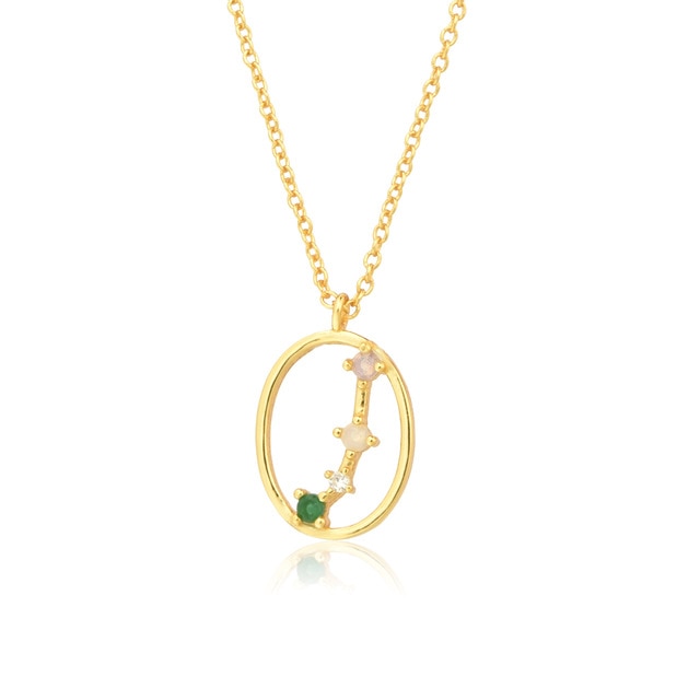 Colorful Zodiac Necklace 