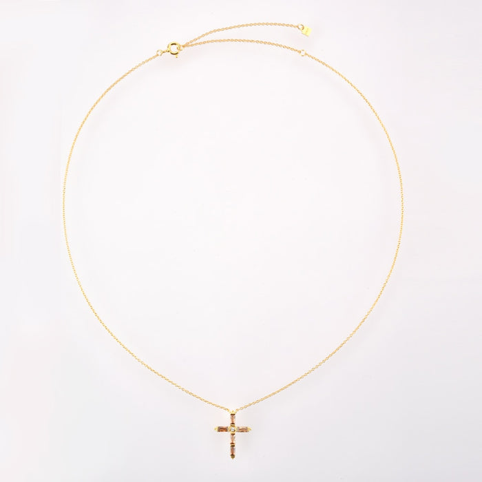 Collana Dynasty Rodolite Argento