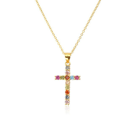 Collana Big Spring Cross