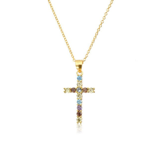 Collana Big Winter Cross
