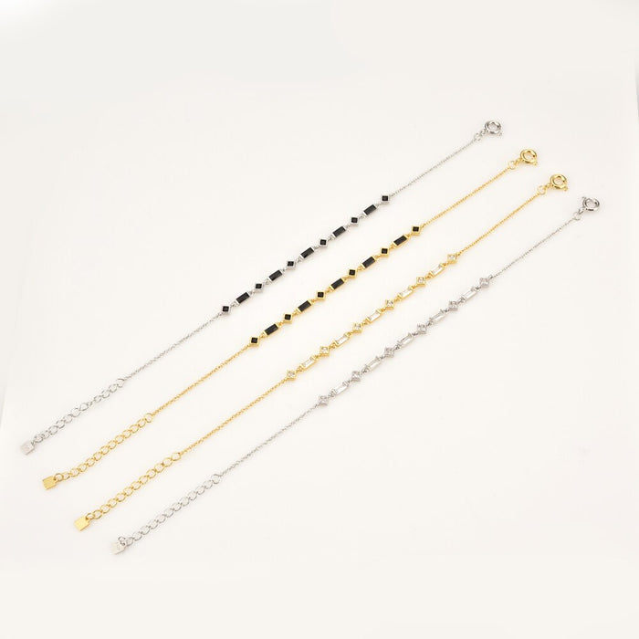 Bracciale Kat Black Argento