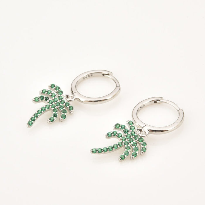 Orecchini Palm Argento