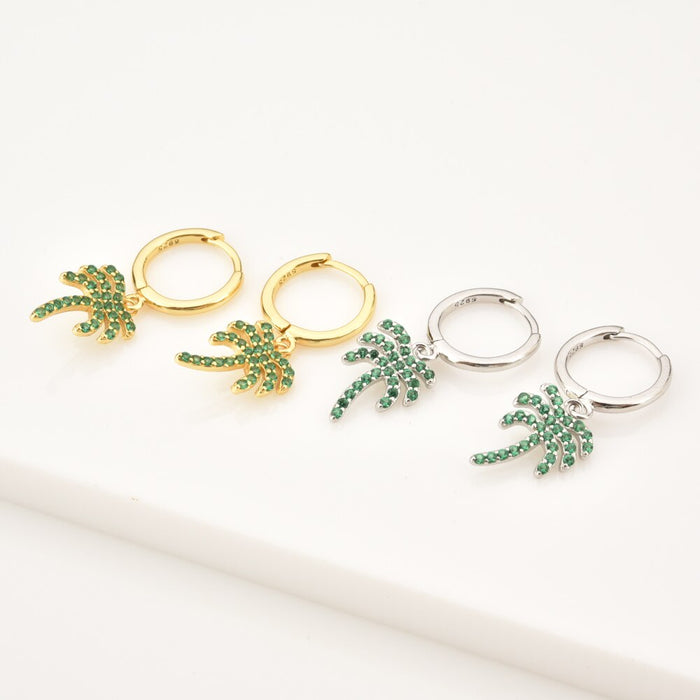 Orecchini Palm Argento
