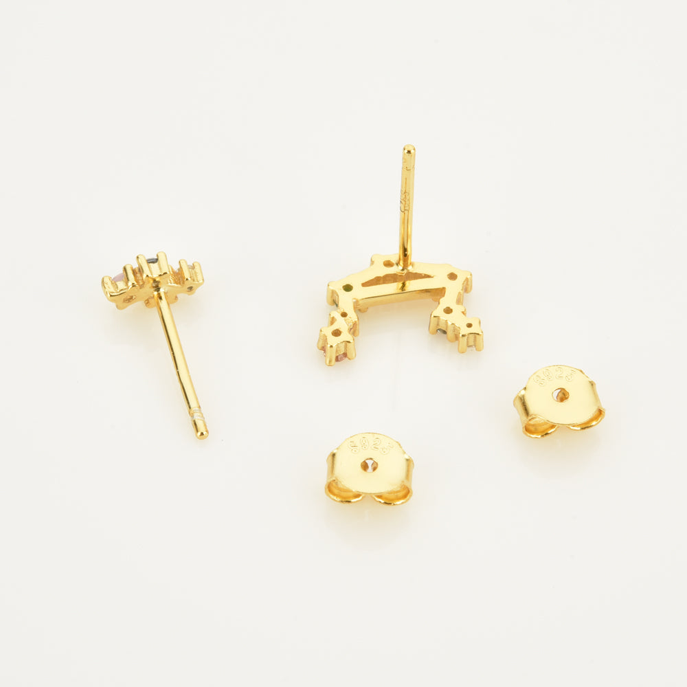 Colorful Zodiac Earrings 
