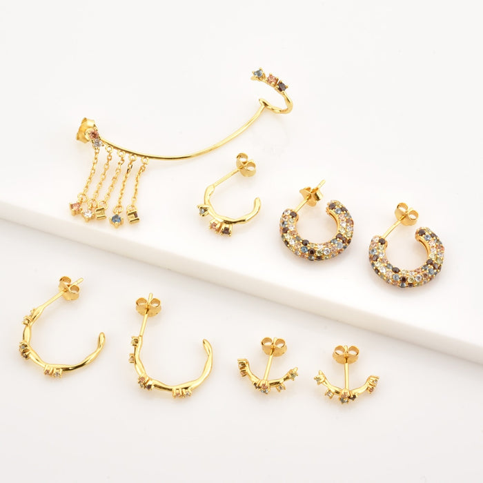 Orecchini Mini Gant Oro