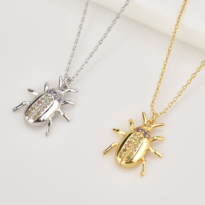 Collana Khepra Argento