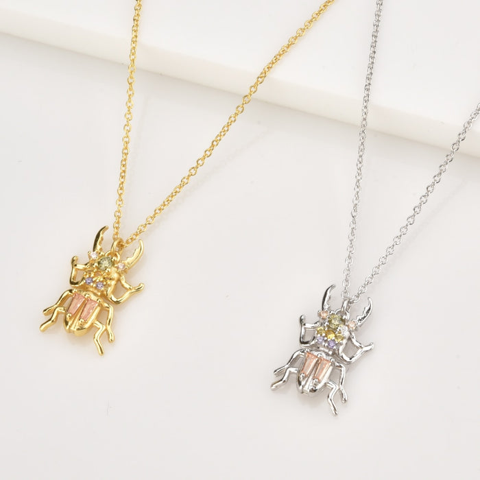 Khepri Silver Necklace 