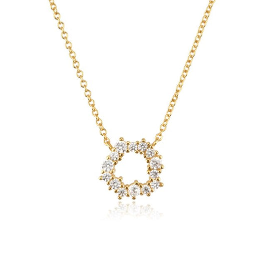White Cori Necklace 
