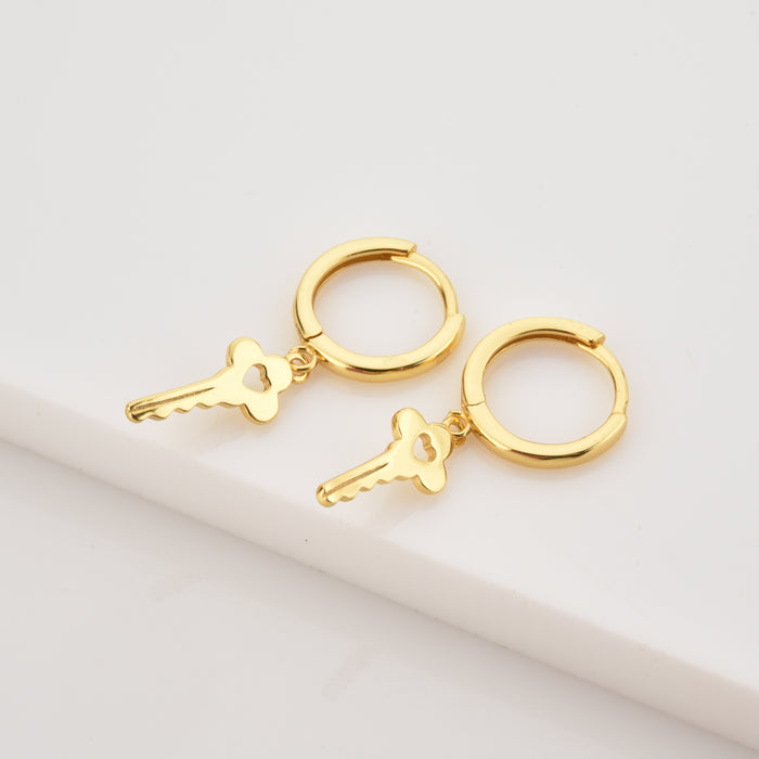 Orecchini Loving Key Oro