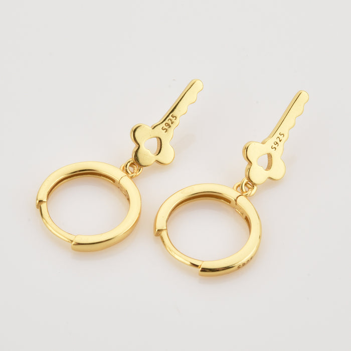 Orecchini Loving Key Oro