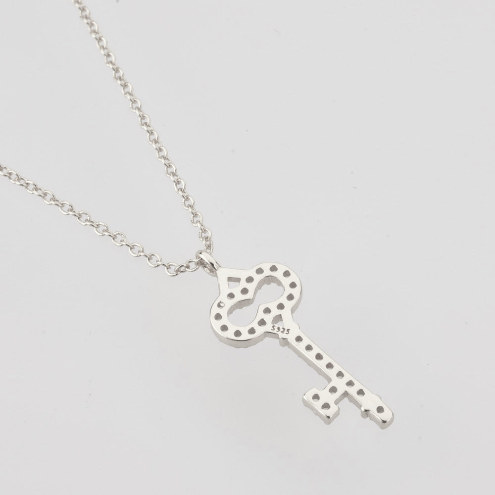 Collana Shiny Key Argento