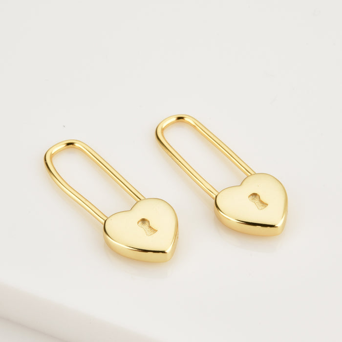 Orecchini Love Pin Oro