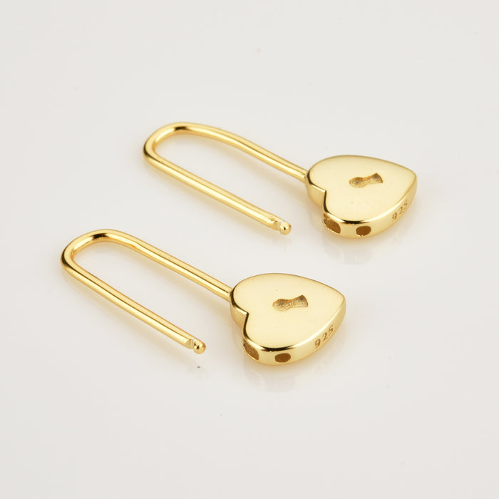 Orecchini Love Pin Oro