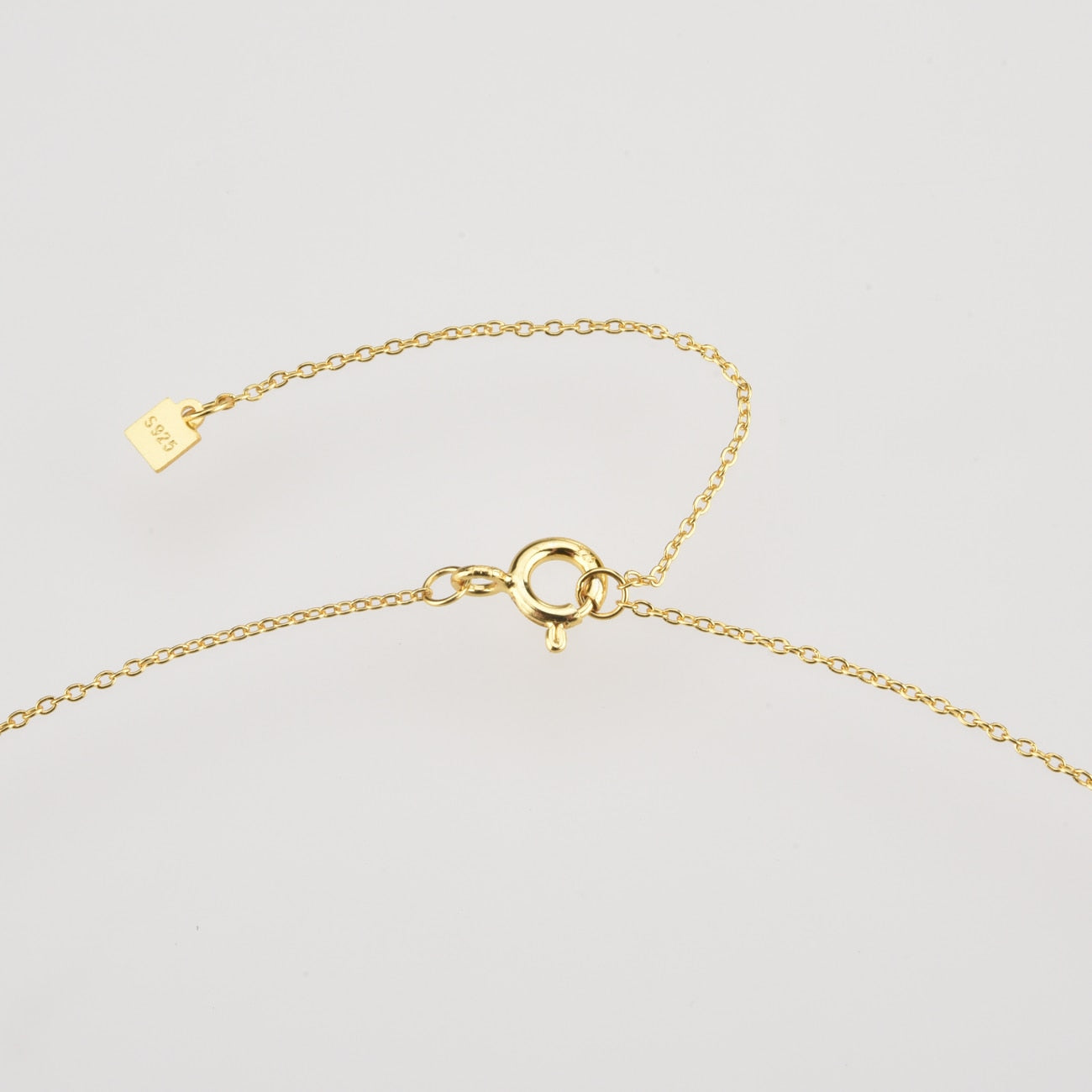 Collana White Spring Iniziale Oro