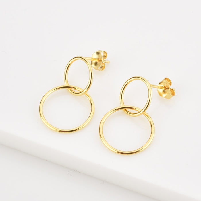 Orecchini Two Oro