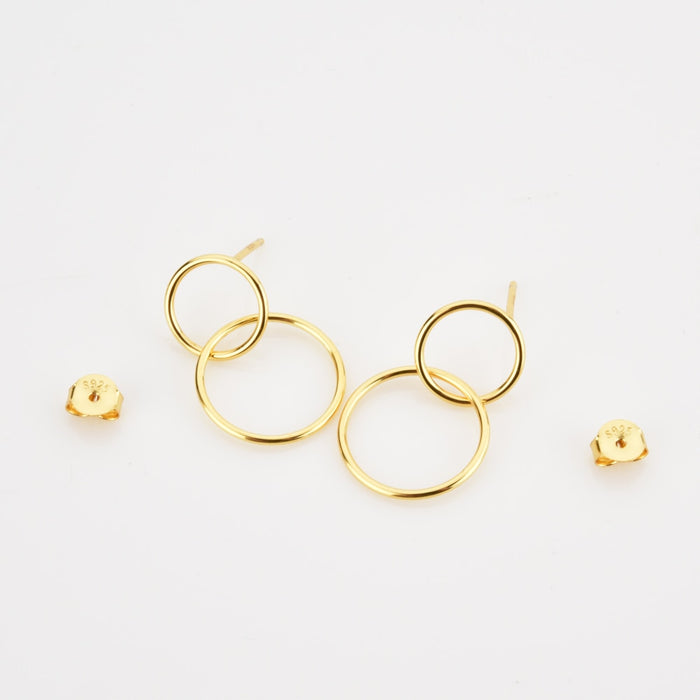 Orecchini Two Oro