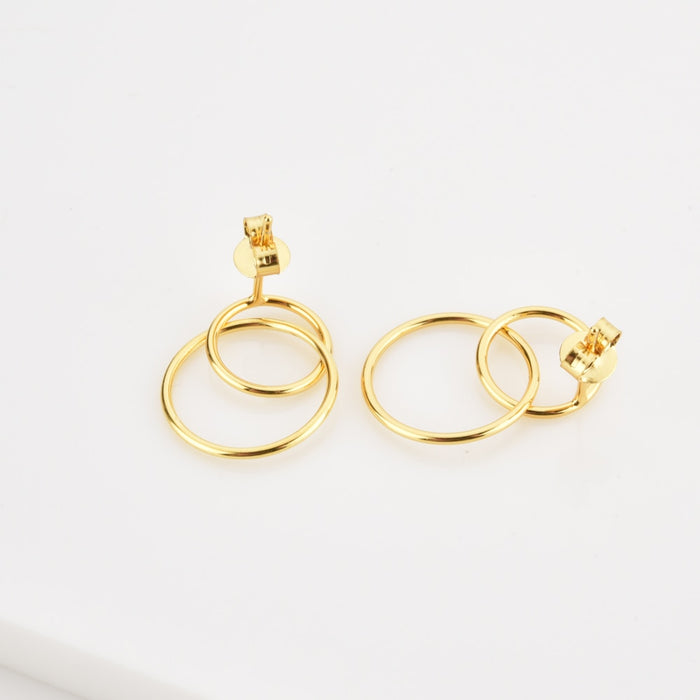 Orecchini Two Oro