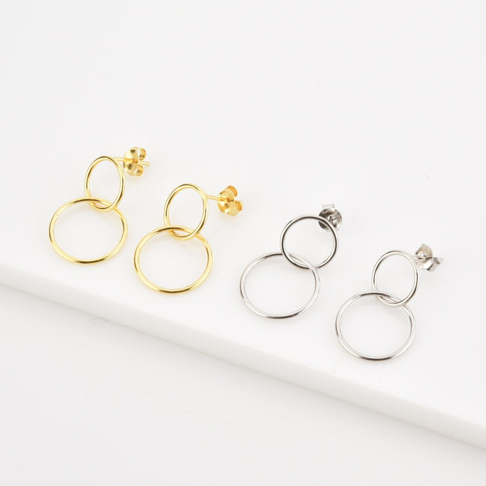 Orecchini Two Oro