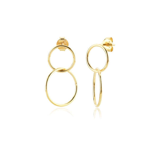 Orecchini Two Oro
