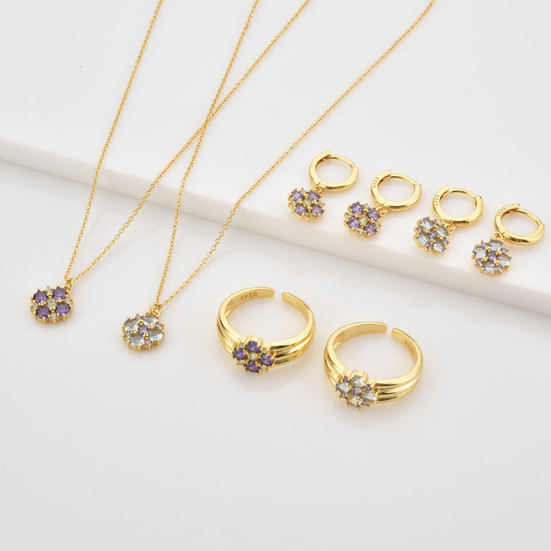 Parisa lilac ring