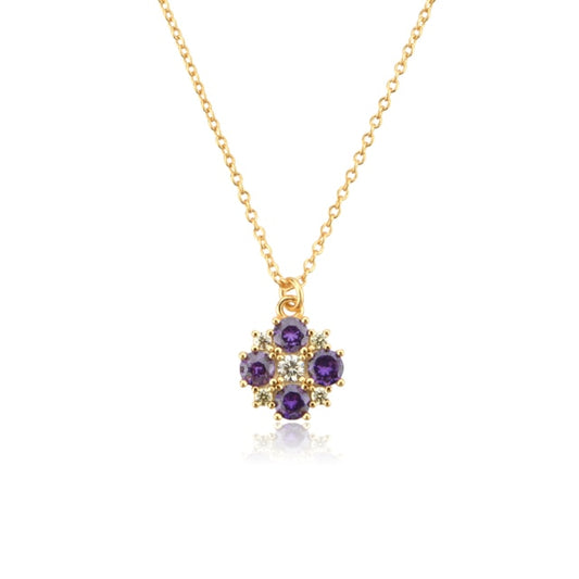 Parisa Lilac Necklace