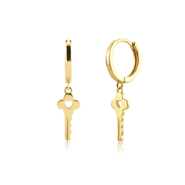 Orecchini Loving Key Oro
