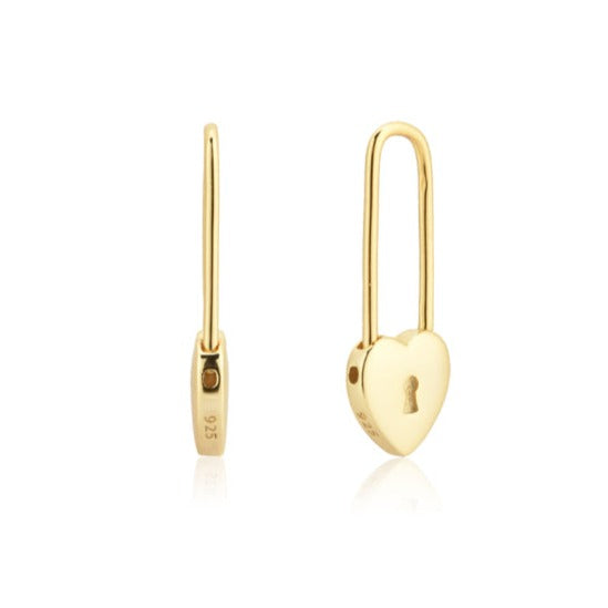 Orecchini Love Pin Oro