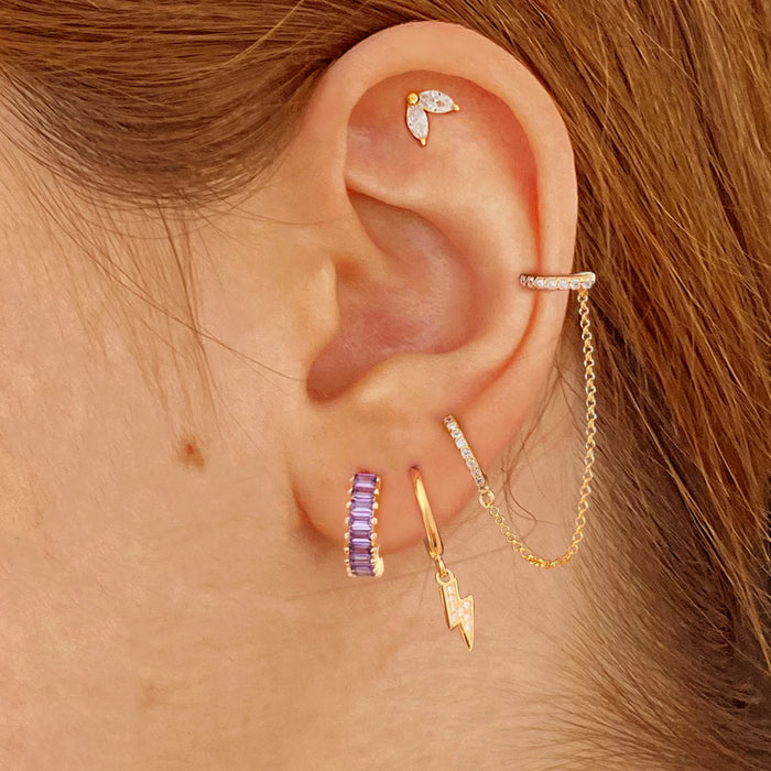 Asti Lilac Hoops 